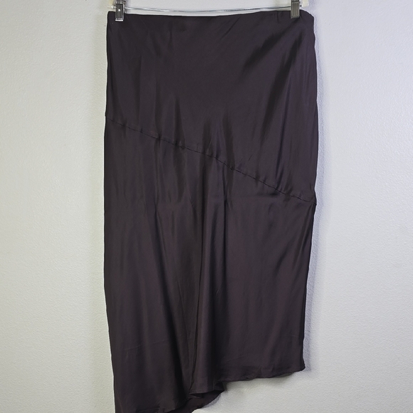 Frank and Oak Elegant Black Asymmetrical Skirt Size Xl NwT - Picture 8 of 8